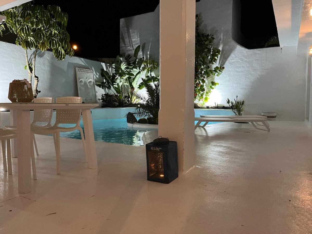 Villa Guajara Lujo Piscina Climatizada Jacuzzi AC WIFI Bahiazul Villa 714 Corralejo Exterior foto