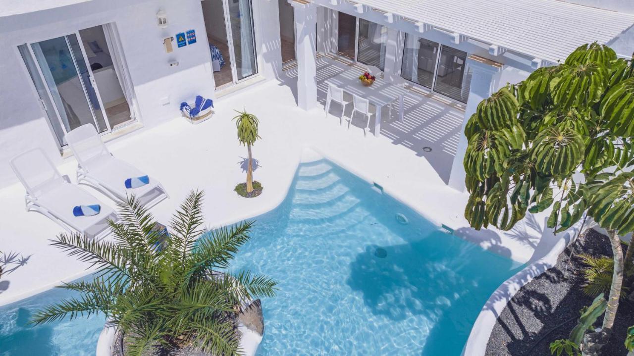 Villa Guajara Lujo Piscina Climatizada Jacuzzi AC WIFI Bahiazul Villa 714 Corralejo Exterior foto