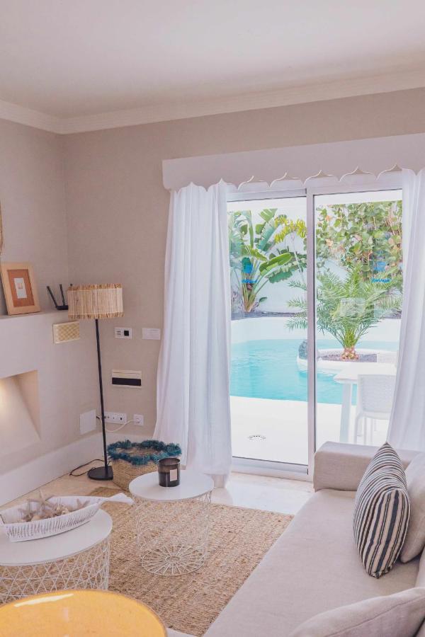 Villa Guajara Lujo Piscina Climatizada Jacuzzi AC WIFI Bahiazul Villa 714 Corralejo Exterior foto